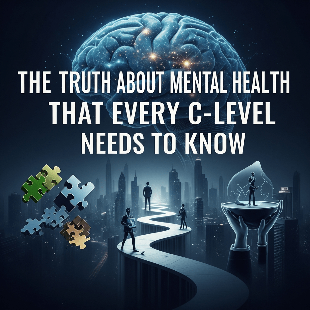 A Verdade Sobre Saúde Mental que todo C-Level Precisa&nbsp;Saber.